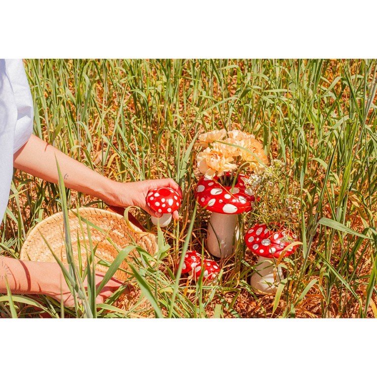 Ваза для цветов amanita, 15 см (78564) Ваза для цветов amanita, 15 см (78564)