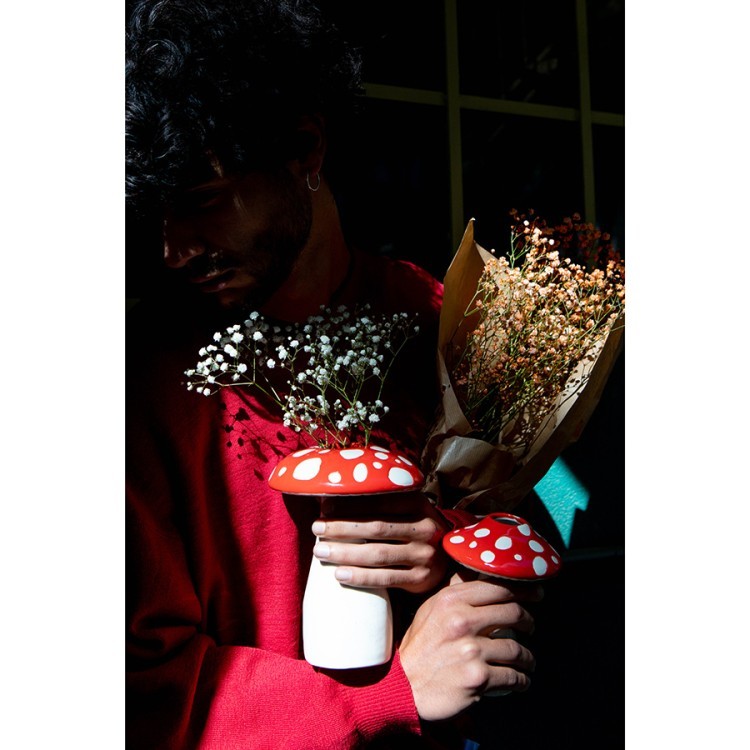 Ваза для цветов amanita, 15 см (78564) Ваза для цветов amanita, 15 см (78564)
