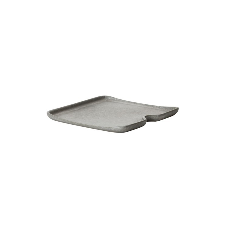 Тарелка L9268-648U, каменная керамика, grey, ROOMERS TABLEWARE