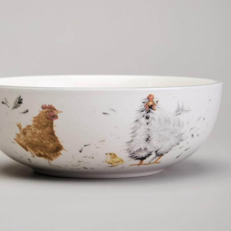Салатник lefard "funny hens" 16,5*6 см 650 мл Lefard (358-2299) Салатник lefard "funny hens" 16,5*6 см 650 мл Lefard (358-2299)