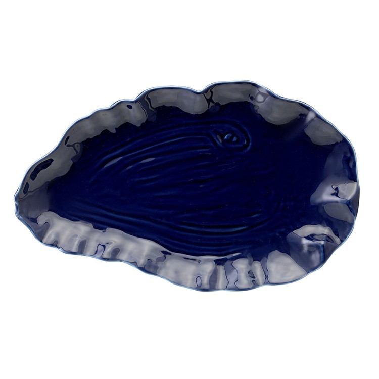Блюдо сервировочное clams синего цвета из коллекции sea treasures (78783)
