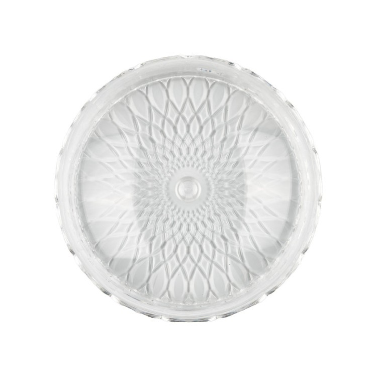 Блюдо сервировочное с крышкой vanity, D30 см, прозрачное (79084)