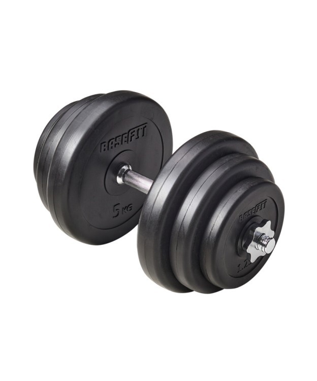 Гантель разборная пластиковая в коробке BASEFIT DB-720, 19,5 кг (2104778)