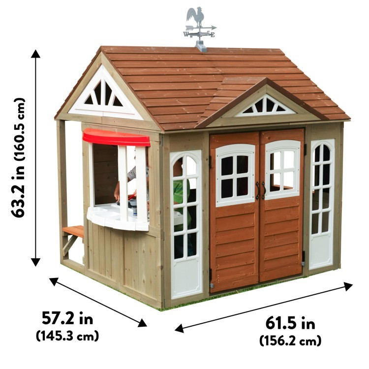Детский уличный домик &laquo;Поместье Кантри Виста&raquo; (P280097_KE)