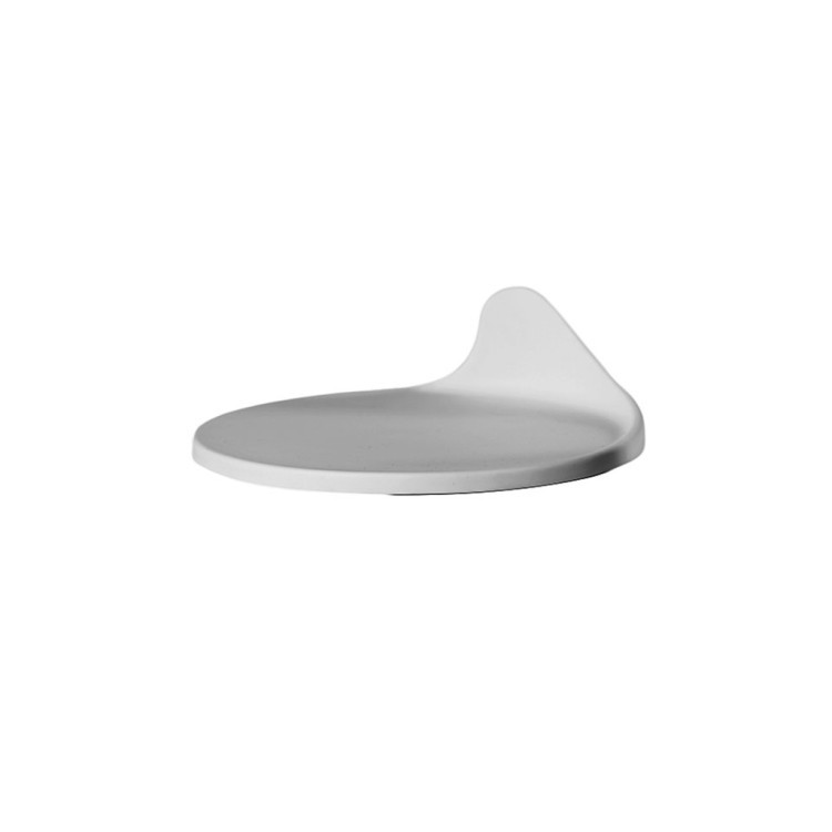 Тарелка гурме 15004C, 21, фарфор, matt white, Cookplay