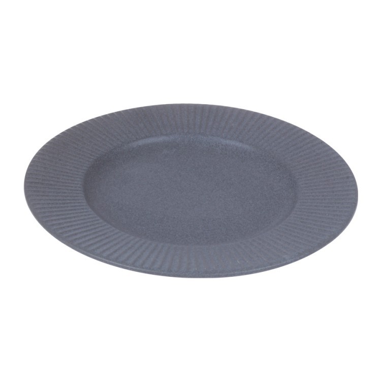Набор тарелок soft ripples, D21 см, серые, 2 шт. (73510)