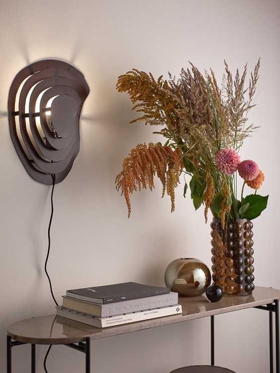 Светильник настенный fluid, 32х44 см, молотый кофе (79224)