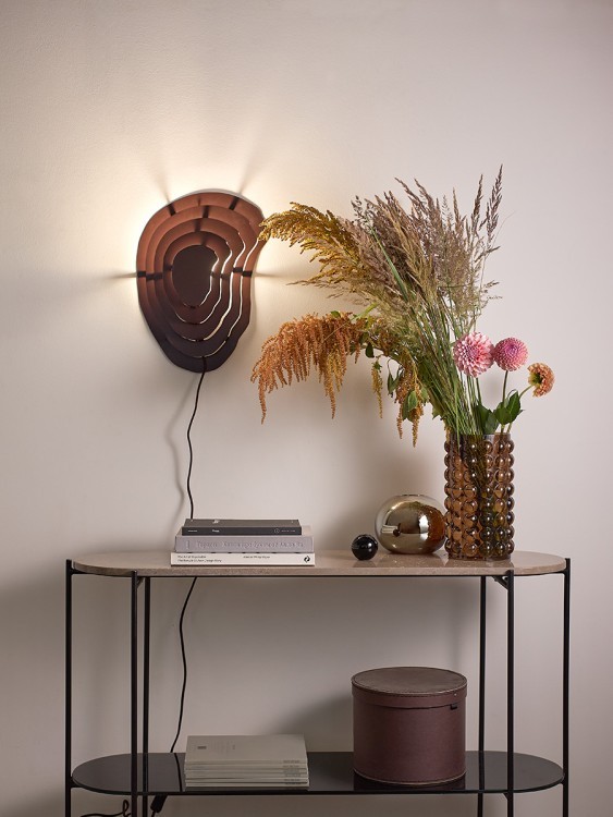 Светильник настенный fluid, 32х44 см, молотый кофе (79224)