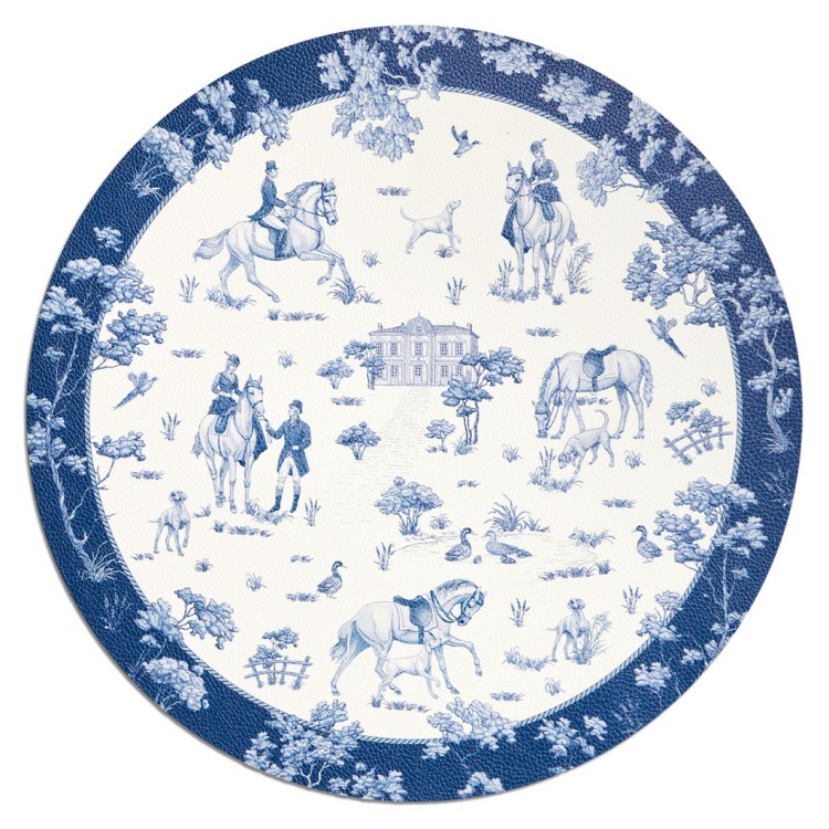 Набор подстановочных салфеток "de jouy" из 2 шт., диаметр=38 см Lefard (771-153)