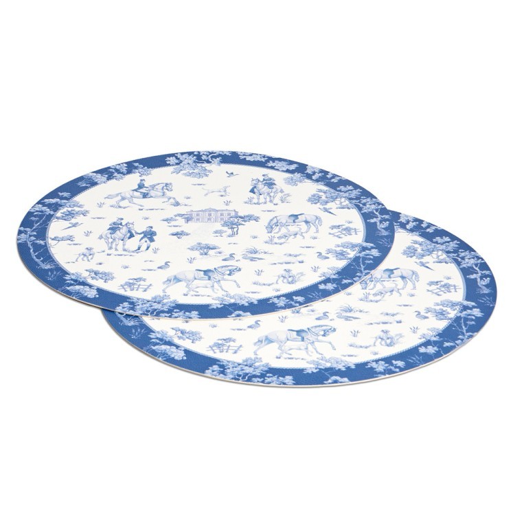 Набор подстановочных салфеток "de jouy" из 2 шт., диаметр=38 см Lefard (771-153)