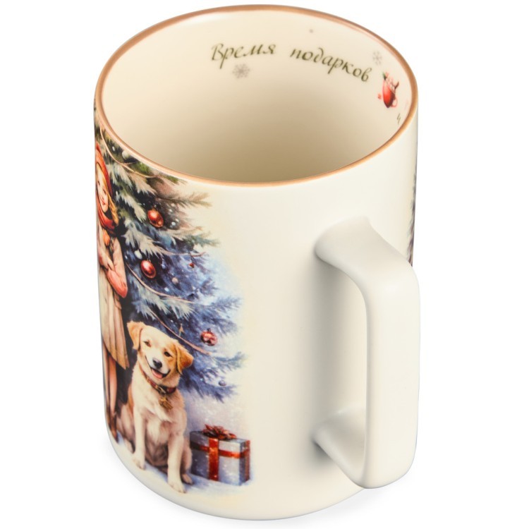 Кружка lefard "время подарков и сюрпризов" 400мл Lefard (260-1067)