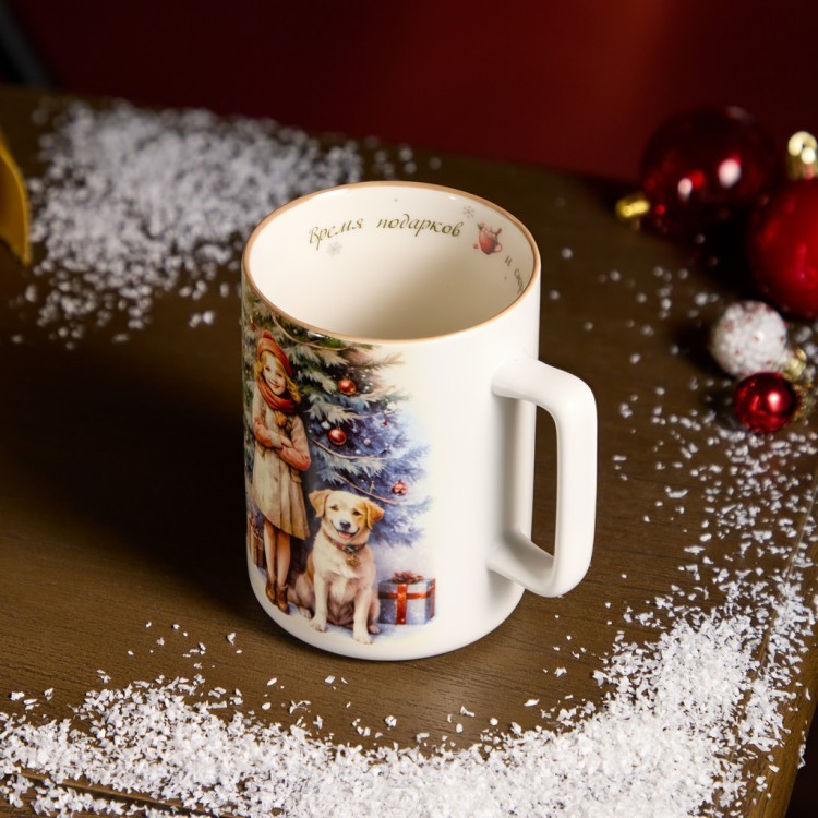 Кружка lefard "время подарков и сюрпризов" 400мл Lefard (260-1067)