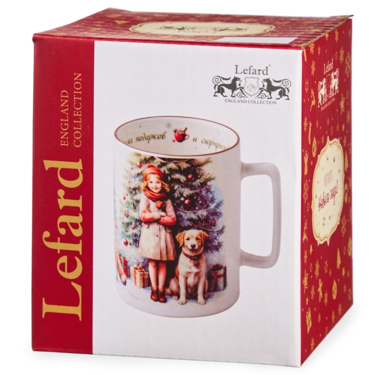 Кружка lefard "время подарков и сюрпризов" 400мл Lefard (260-1067)