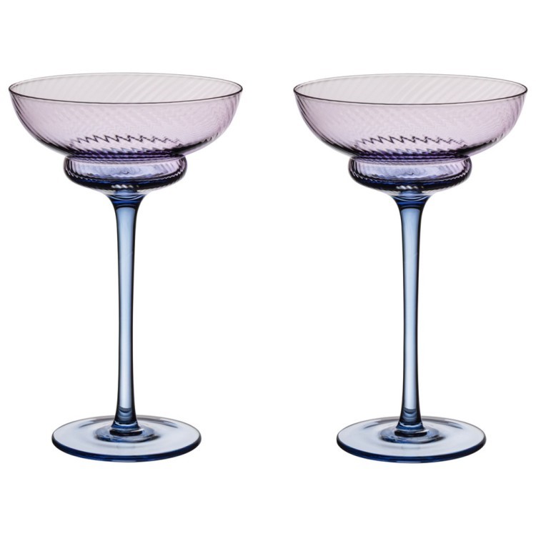 Набор креманок "twist & shine" purple, 2 шт/220 мл Lefard (687-011)