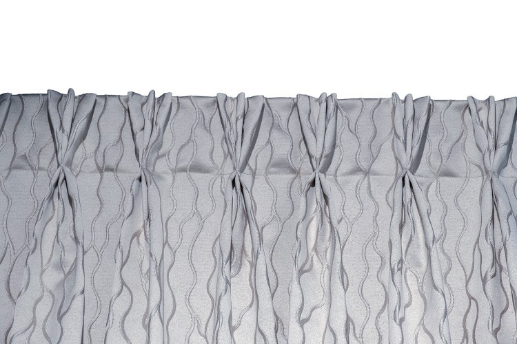 Портьера Mesh голубой 275*260 (TT-00016720)