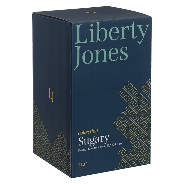 Блюдо для десертов sugary, 12,5х23,5 см (73965)