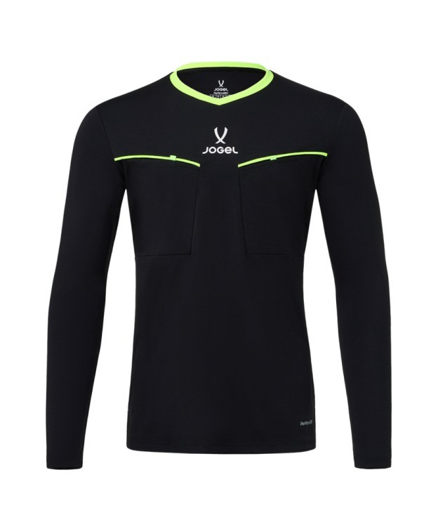 Лонгслив судейский JOGEL DIVISION PerFormDRY Referee LS Tee 2.0, черный (2133755)