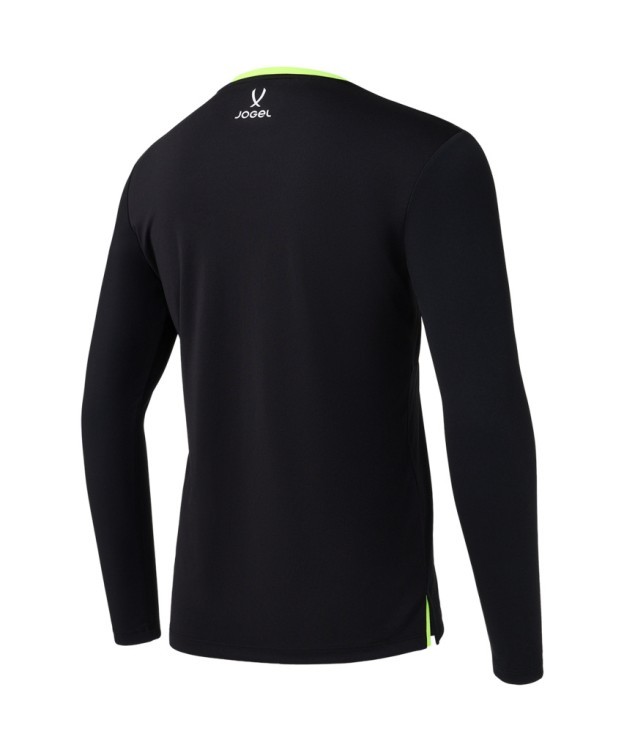Лонгслив судейский JOGEL DIVISION PerFormDRY Referee LS Tee 2.0, черный (2133755)