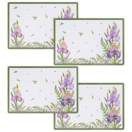 Набор подстановочных салфеток "irises" из 4 шт., 45х30 см Lefard (771-170)