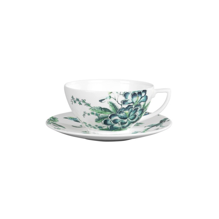 Чайная пара 1053486, костяной фарфор, mixed, WEDGWOOD