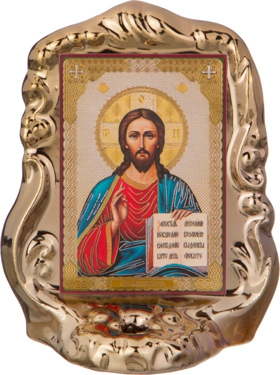 Икона "иисус" высота=13 см. без упаковки ООО "каммак" (15-2094)