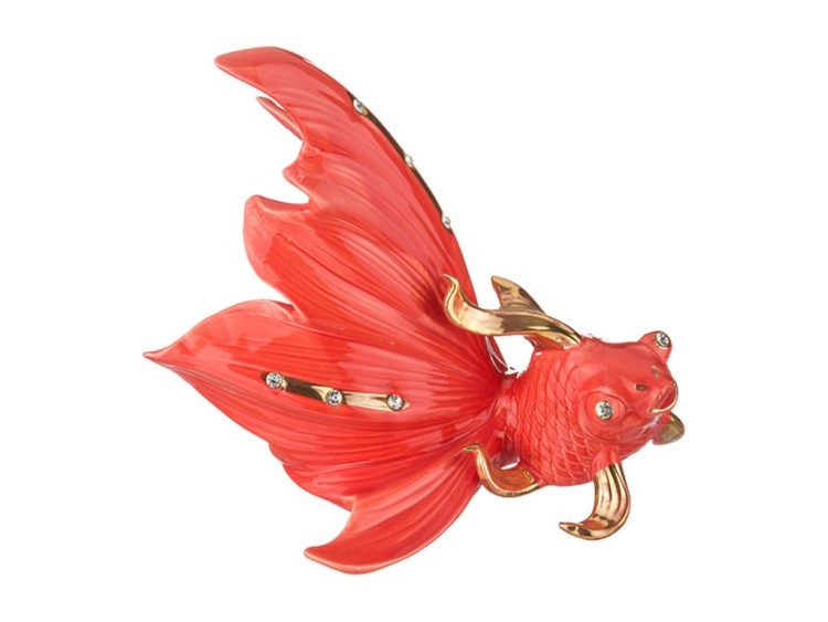 Фигурка "красная рыбка" высота=28 см.(кор-4шт) Lefard (58-262)