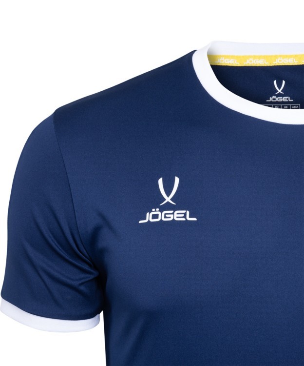 Футболка футбольная JÖGEL CAMP Origin, темно-синий/белый, детский (702166)