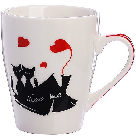 Кружка 340 мл Черные Кошки (мин.4шт)LR (31218)