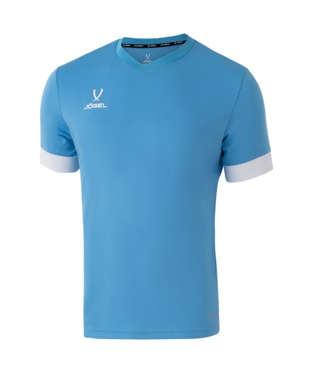 Футболка игровая JOGEL DIVISION PerFormDRY Union Jersey, голубой/белый/белый (1751661)