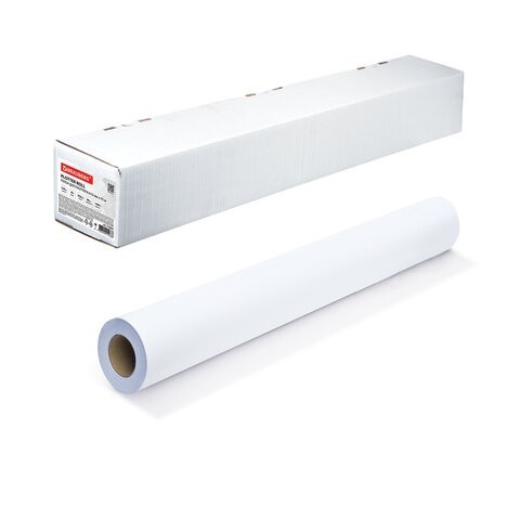 Рулон для плоттера Brauberg 90 г/м2 610 мм х 45 м х втулка 50,8 мм 110451 (1) (85719) Рулон для плоттера Brauberg 90 г/м2 610 мм х 45 м х втулка 50,8 мм 110451 (1) (85719)