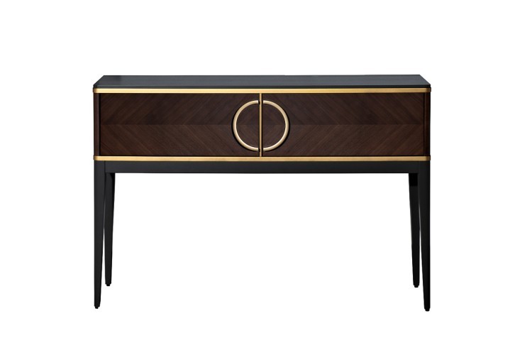 Консоль шпон 2 ящика 120*80*35см (TT-00016517)