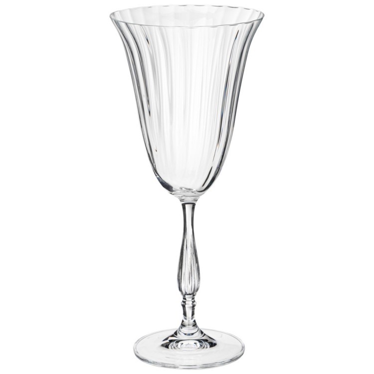Набор бокалов для вина "fregata optic" из 6шт 350мл Crystal Bohemia (669-411)