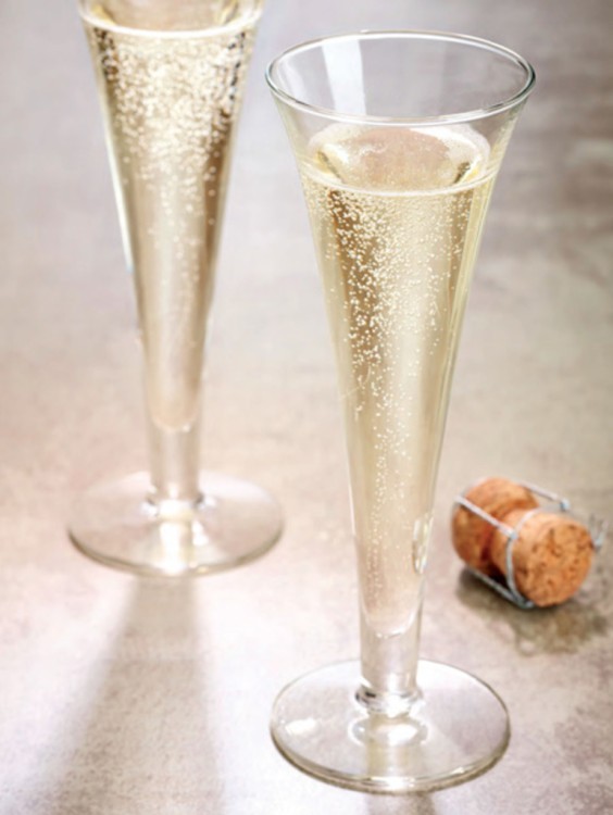 Набор бокалов для шампанского из 6 шт. "royal" 160 мл. высота=20,1 см. Durobor Group (617-079) 