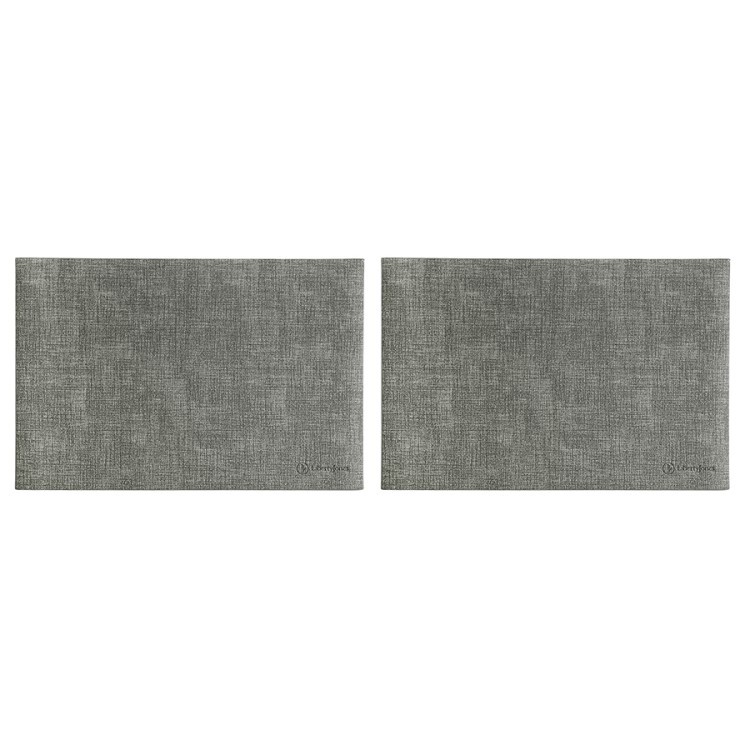 Набор из 2-х сервировочных салфеток leanera, 30х45 см, серые (76978) Набор из 2-х сервировочных салфеток leanera, 30х45 см, серые (76978)