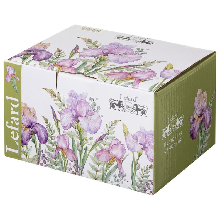 Сахарница lefard "irises" 350 мл, разноцветный (590-328-11) 