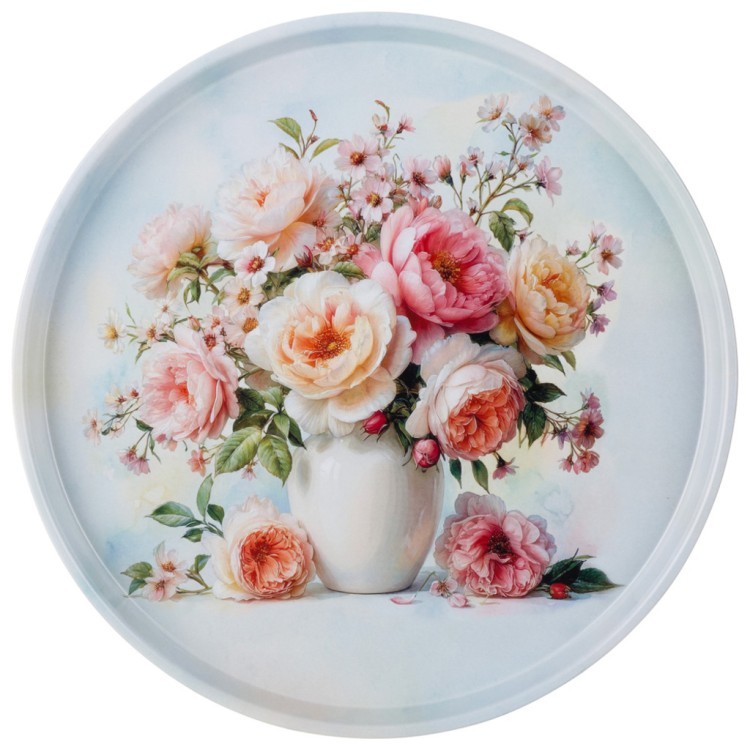 Поднос сервировочный agness 33*2,1 см (898-256) 