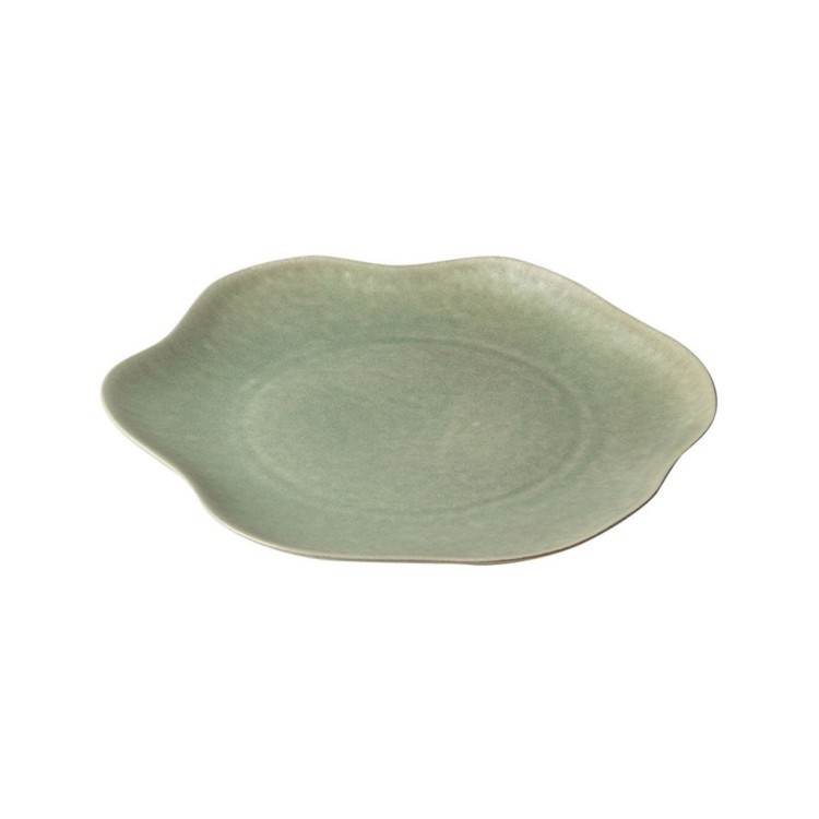 Тарелка L9003-CU, каменная керамика, Turquoise, ROOMERS TABLEWARE