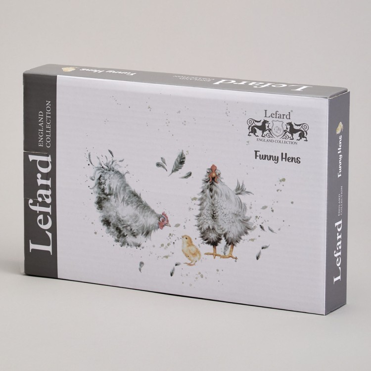 Блюдо lefard "funny hens" 23,5*14*2,5 см Lefard (358-2291)