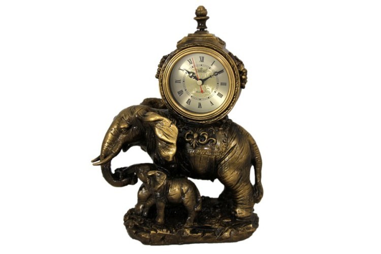 Часы настольные Слоны Lisheng ( LI-904ABK-AL )