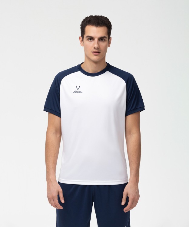Футболка игровая CAMP Reglan Jersey, белый/темно-синий (701731) Футболка игровая CAMP Reglan Jersey, белый/темно-синий (701731)