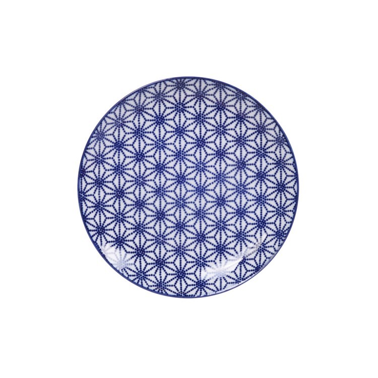 Тарелка 16023, 20.6, фарфор, blue, TOKYO DESIGN