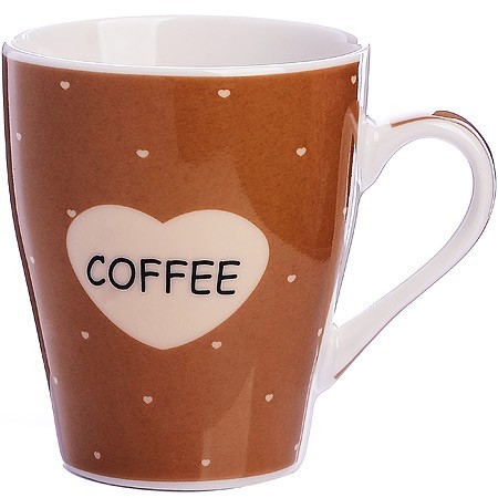 Кружка 340мл Сердечки (мин. 4шт)LR (31220)