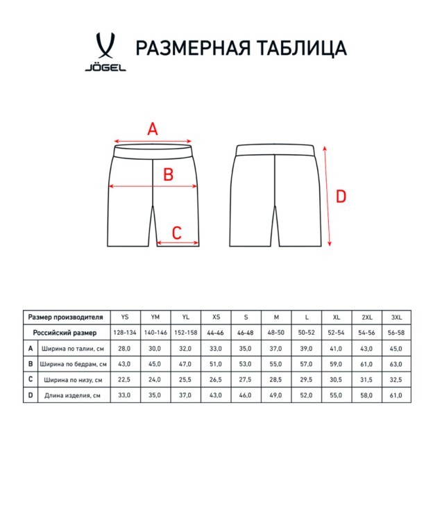 Шорты игровые DIVISION PerFormDRY Union Shorts, гранатовый/голубой/белый (1751817)