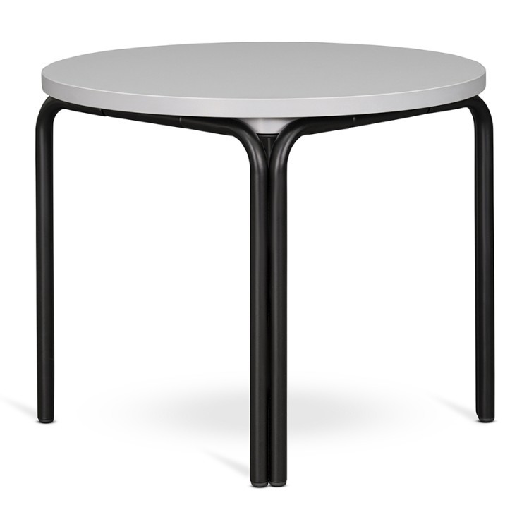 Столик кофейный ror, D50 см, черный/серый (75280)