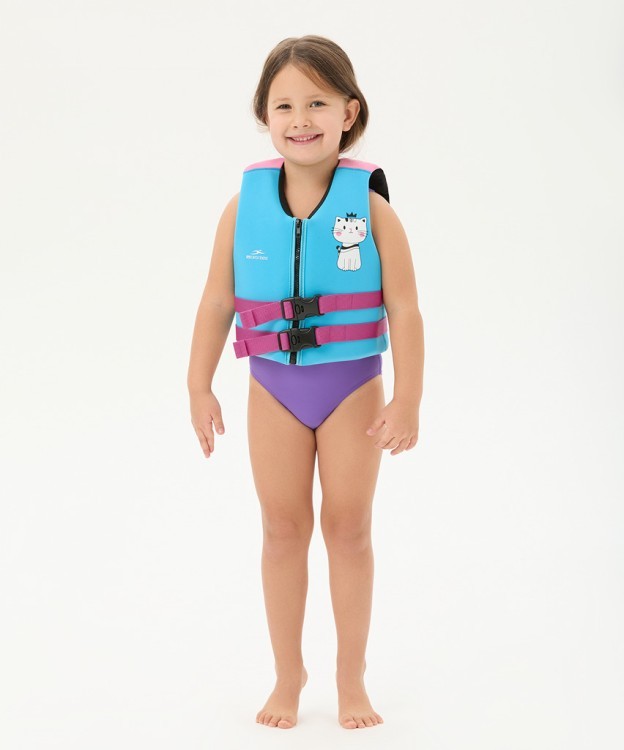 Жилет для плавания 25DEGREES Kitty Blue/Pink, детский (2125686)