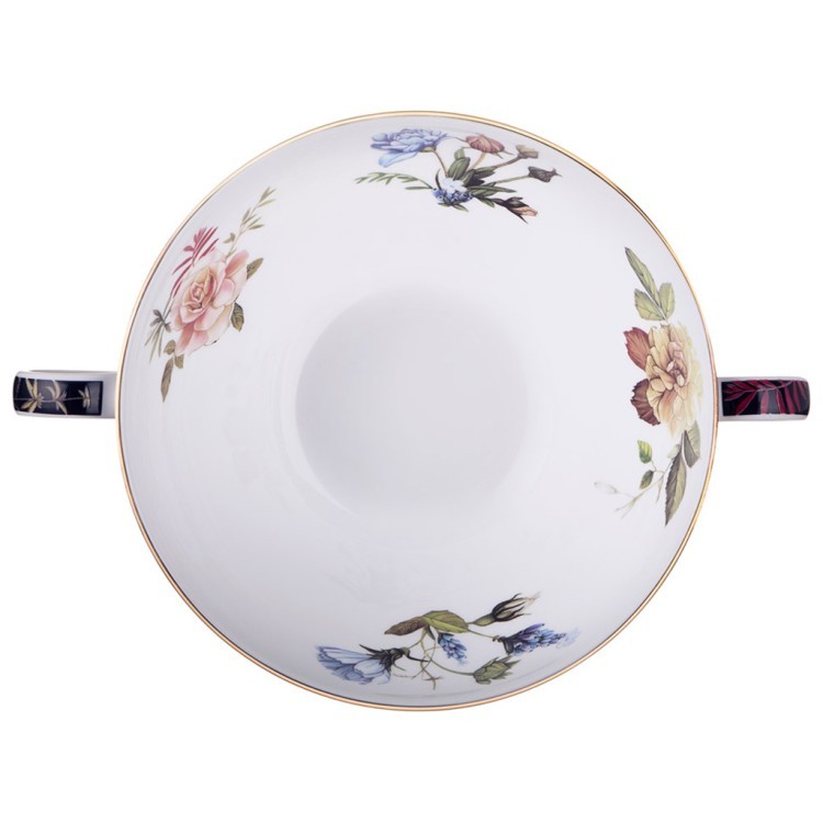 Бульонница с блюдцем lefard "кобальт" 450 мл Lefard (86-2360-1)