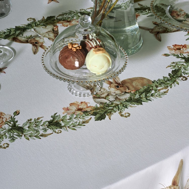 Скатерть овальная "sense", 140х180см, 100% хлопок,твил c пропиткой Lefard (850-753-4)