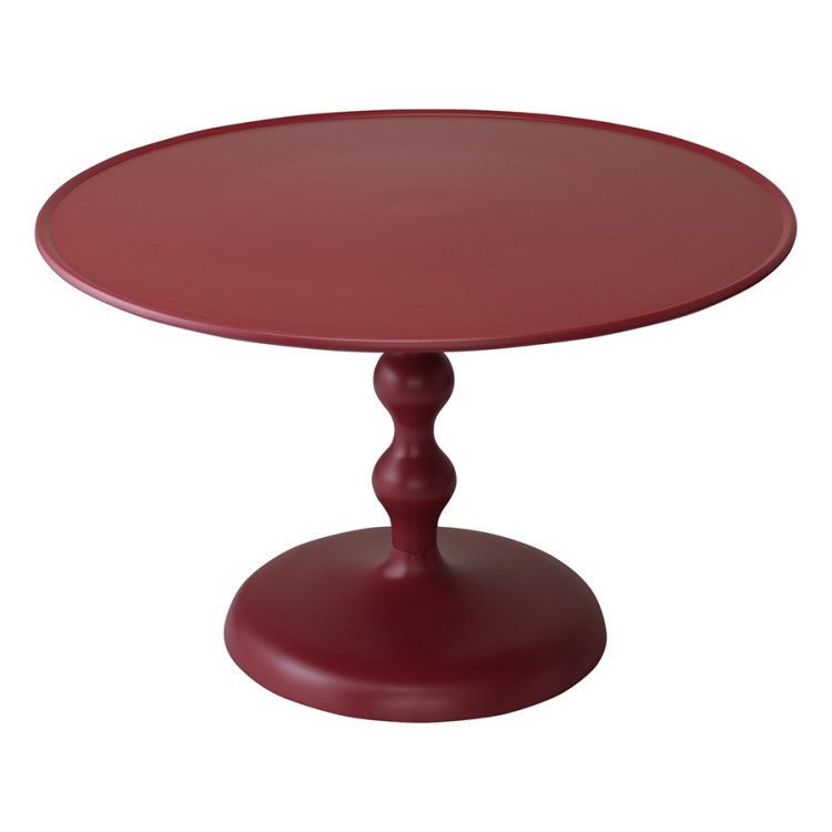 Столик кофейный fluid, D59 см, жженый оранжевый (78639)