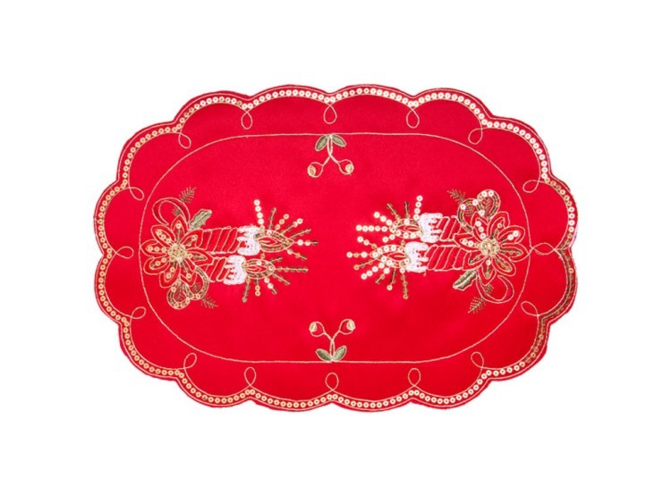 Салфетка "волшебный огонек" овал 30*45 cm SANTALINO (829-119)