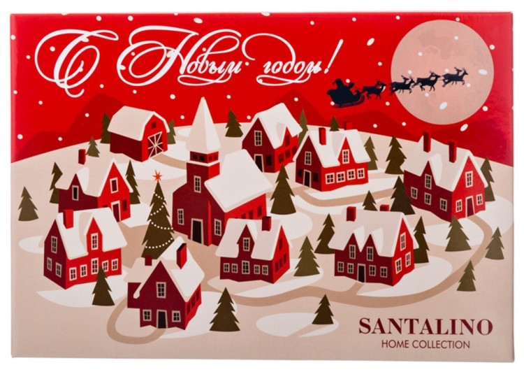 Салфетка "волшебный огонек" овал 30*45 cm SANTALINO (829-119)